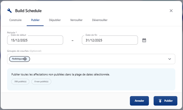 EU Publish from date view