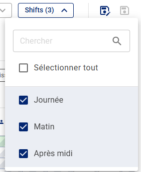 EU shift shift select