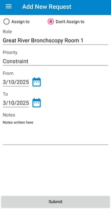 US request do not work