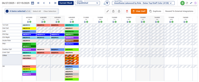 US right click multiselect menu